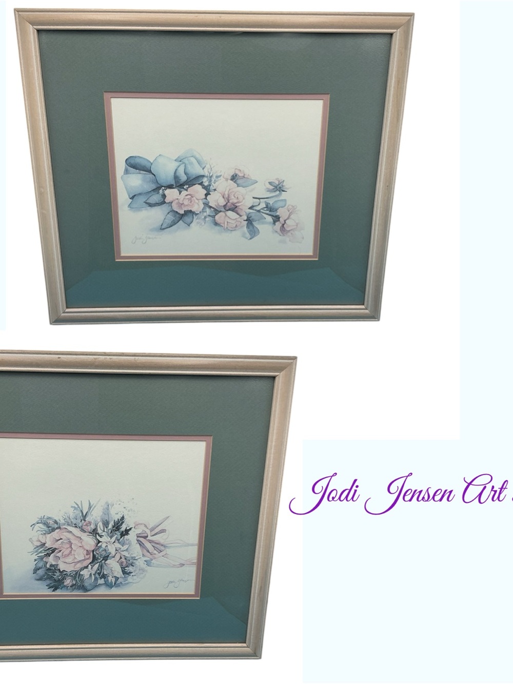 Jodi Jensen Vintage Floral Watercolor Prints